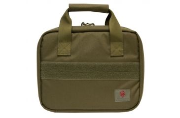 Image of TacProGear Tactical Pistol Case with Pistol Wheel, Olive Drab Green B-TPC1-OD