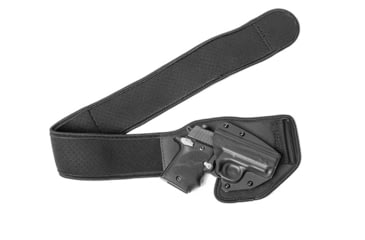 Image of Tactica Belly Band Holster for Walther PPS, Right Handed, XS, Black, XS, tt-BB-0228-RH-XS
