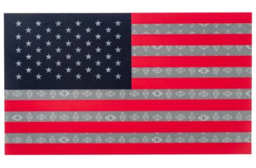 Image of Tactical Assault Gear IR American Flag Patch Left Red White Blue 956158