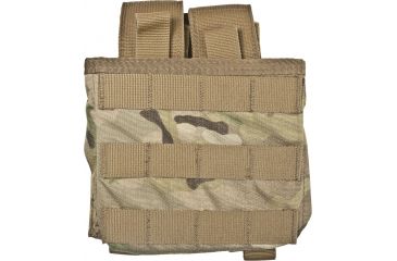Image of Tactical Assault Gear MOLLE Shingle 4 Magazine Quiet Pouch, Multicam 812172