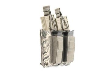 Image of Tactical Assault Gear MOLLE Shingle/Pistol Enhanced 2 Mag Pouch ABU 814956