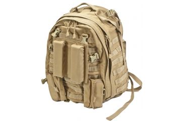Image of Tactical Assault Gear Sniper Pack w/ Sternum Strap &amp; 2 Ammo Pouches, Coyote Tan 811898