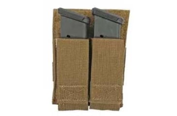 Image of Tactical Tailor Fight Light Magna Mag Double Pistol Mag Pouch, Coyote Brown, 10073LW-14