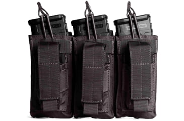 Image of Tacticon Armament Triple Rifle Kangaroo Mag Pouch, Black, BKK3/K3-BP-BK
