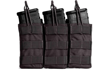 Image of Tacticon Armament Triple Rifle Mag Pouch, Black, R3-BP-BK