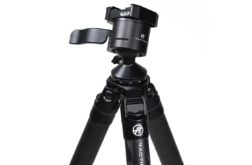 Image of Tactique Equalizer Lightweight Shooting Tripod w/Panning Rifle Head Set