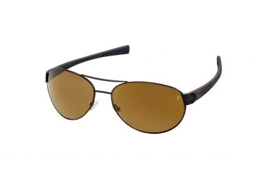 Image of Tag Heuer 0253 Progressive Prescription Sunglasses, Chocolate Frame - Dark Brown/Black Temples Frame, Polarized Precision Brown Lens, 0253-203PR