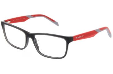 Image of Tag Heuer B. Urban 0553 Progressive Prescription Eyeglasses, Anthracite Grey Frame, 0553-004PR