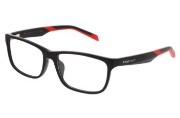 Image of Tag Heuer B. Urban 0553 Progressive Prescription Eyeglasses, Matte Black Frame, 0553-005PR