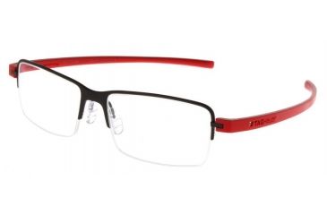 Image of Tag Heuer Black Frame - Red Temples, 3922-002