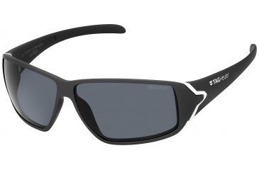 Image of Tag Heuer Racer Sunglasses, White Frame/Soft Grey Temples, Grey Outdoor Lens 9203-113