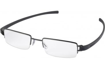 Image of Tag Heuer Track Eyeglasses, Anthracite Ceramic Frame/Dark Grey Temples, Clear Lens 7206-017