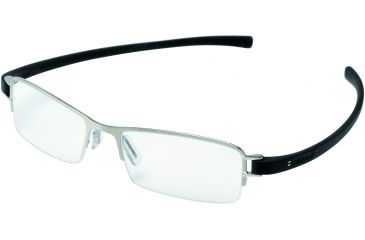 Image of Tag Heuer Track Eyeglasses, Pure Frame/Black Temples, Clear Lens 7203-001