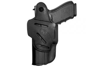 Image of Tagua Gunleather 1911-4in. Black/Right Hand Holster, Black IPHR4-210