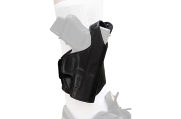Image of Tagua Gunleather Leather Ankle Holster Black FOR XD COMPACT, LANK-640