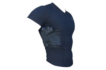 Image of Tagua Gunleather Spandex Small Holster T-Shirt Black SHTS-S-001