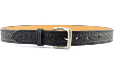 Image of Tagua Gunleather Texas Patterned Gun Belt, Black, 44, TX-GBELT-PATTERNED-160