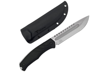 Image of Takumitak Exit Point Fixed Blade Knife, 5.5in, D2, Drop Point, G10 Handle, Silver, TKF211SL