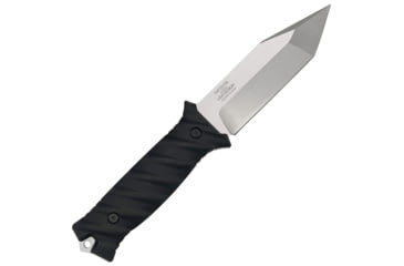 Image of Takumitak Fulcrum Fixed Blade Knife, 4.5in, D2, Tanto, G10 Handle, Silver, TKF201SL