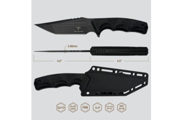 Image of Takumitak Reaper 4.5in Fixed Blade Knife
