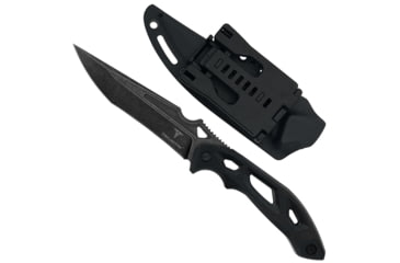 Image of Takumitak Unhinged Fixed Blade Knife, 5in, D2, Drop Point Recurve, G10 Handle, Black Stonewash, TKF209SW