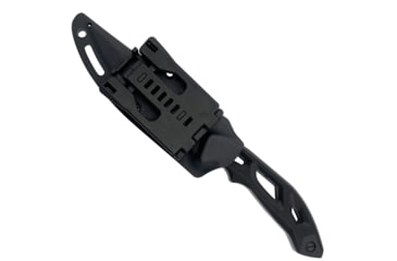 Image of Takumitak Unhinged Fixed Blade Knife, 5in, D2, Drop Point Recurve, G10 Handle, Black Stonewash, TKF209SW