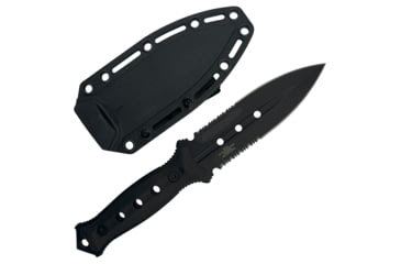 Image of Takumitak Unrestricted Fixed Blade Knife, 4.5 in Blade , 3cr13, Black, TKF316