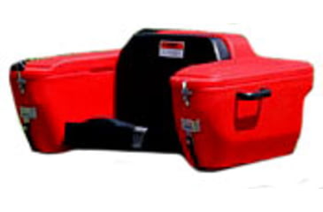 Image of Tamarack Classic Lounger ATV Rear Box - Red L-1501