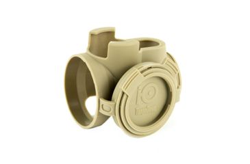 Image of TangoDown Trijicon MRO Solid Caps Cover, Flat Dark Earth, TDIO-002FDE