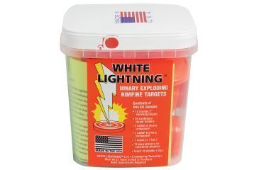 Image of Tannerite WLK White Lightning .22 Rimfire Exploding Targets 15 Pack/6 Case