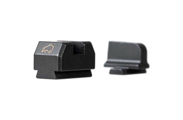 Image of Tapco OH P-Series Suppressor Height Tritium Pistol Night Sight, Sig Sauer P Series Pistols, Green Rear Sight, Tritium Green  Front Sight, Black, TAP22041