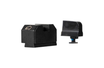 Image of Tapco OH Tritium Pistol Night Sight, Glock MOS, Tritium Green Front Sight, Black, TAP22039