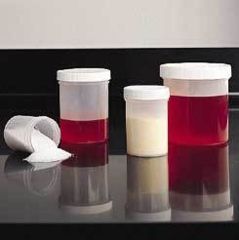 Image of Taral Plastic Round Bottles, Polypropylene, Wide Mouth 16196-069