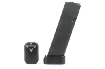 Image of Taran Tactical Innovations Carry Base Pad for Glock 9/40, 0 Round, Black, 0, GBP940-1S