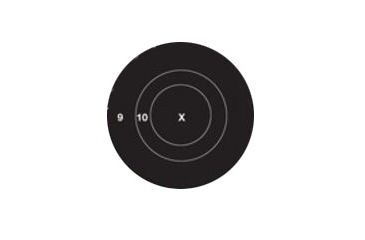 Image of TargDots Instant Targets Slow Fire Bull's Eye 3, 50 Per Pack - 4026900