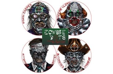 Image of Lyman Zombie Variety Pack Zombie Dots Practice Targets, Pack of 10 4026308