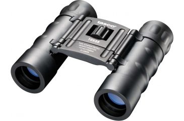 Image of Tasco Essential 10x25 Roof Prism Water Resistant Binoculars, Black, Box Pack - 168RB