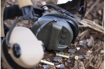 Image of Safariland - TCI Liberator Hearing Protection with Adaptive Over-the-Head Suspension, Flat Dark Earth, TCI-LIBHP-2.0-FDE
