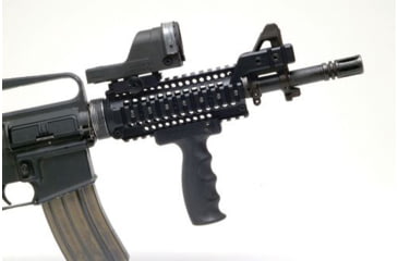 Image of Tdi Arms Front Arm Ergonomic Vertical Grip, Black, Small, NSN 1005015156484, AVG-BL