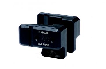 Image of Tdi Arms Side by Side Twin Picatinny Rail Mini Galil, Black, Black, Small TPR17
