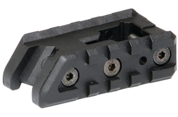 Image of Tdi Arms Side by Side Twin Picatinny Rail, AR15, Polymer, Black, Small, TPR15P