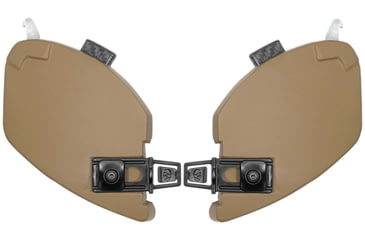 Image of Team Wendy EXFIL Ballistic Ear Covers, Coyote Brown, 76-BEC-1-CB
