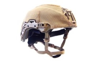 Image of Team Wendy EXFIL Ballistic Helmet Cover for Helmets with Rail 3.0, Coyote Brown, M/L 76-MHC-31