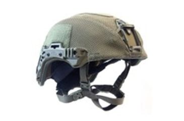 Image of Team Wendy EXFIL Ballistic Helmet Cover for Helmets with Rail 3.0, Ranger Green, M/L 76-MHC-51