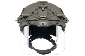Image of Team Wendy EXFIL Face Shield, Ranger Green, Medium/Large, 76-VRT-RG1