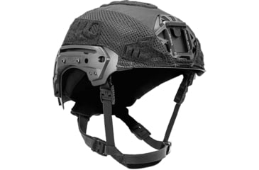 Image of Team Wendy Helmet Cover for EXFIL LTP w/ Carbon Rail 2.0, Black, Extra Large, 71-MHC2-BK-2
