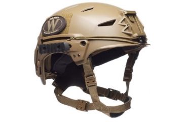 Image of USED Team Wendy LTP EXFIL Helmet Rail 2.0 w/ Shroud, Coyote Brown, 2XL, 72-32S, EDEMO1