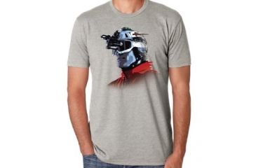 Image of Team Wendy M216 Ski Helmet T-Shirt , Small, Grey, Small 94-TSH-D4-HGY-SM