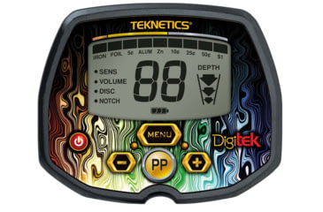 Image of Teknetics Digitek youth size with 7in coil, Black, Small, DIGITEK
