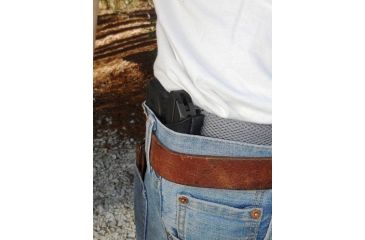 Image of Telor Tactical Comfort Air Bodyband Holster for Sub Compact Handgun, LH, Large, slim-line, Grey, Ruger LCP/Sig P238, P938/Keltec .380/Taurus , Large (34-40in.) waist TTBB-10009-SC-L-LF